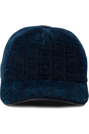 Salvatore Ferragamo Logo velvet cap