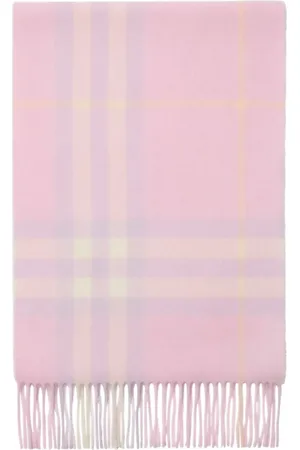 Burberry Checked cashmere scarf