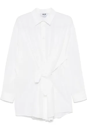 Msgm Tied mini dress