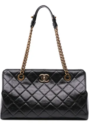 CHANEL 2013-2014 Quilted Calfskin Perfect Edge tote bag