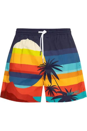 Dsquared2 Graphic-print swim shorts