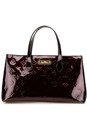 LOUIS VUITTON 1990-2024 Monogram Vernis Wilshire PM handbag