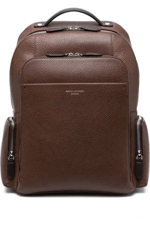 ASPINAL OF LONDON Reporter leather backpack