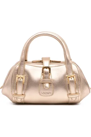 Loewe 2005 Metallic Leather Senda handbag
