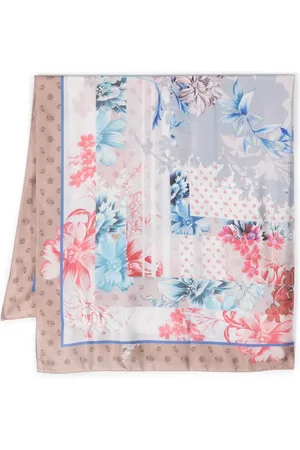 Liu Jo Floral-print satin scarf