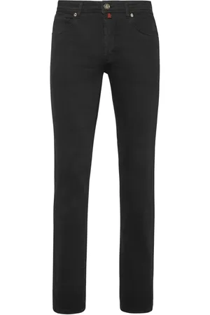 BILLIONAIRE Low-rise straight-leg jeans