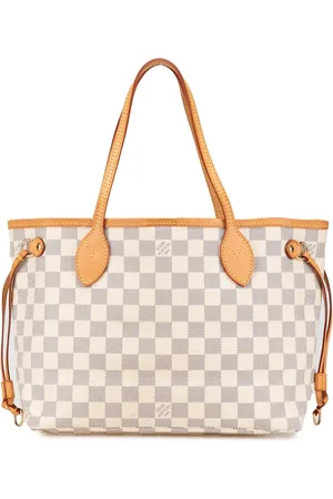 LOUIS VUITTON 2010 Damier Azur Neverfull PM tote bag