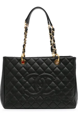 CHANEL 2010-2011 Caviar Grand Shopping tote bag