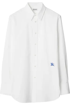 Burberry Equestrian Knight-motif cotton shirt
