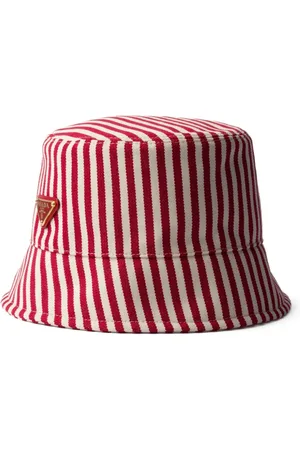 Prada Striped bucket hat