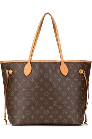 LOUIS VUITTON 2021-2024 Monogram Neverfull MM tote bag
