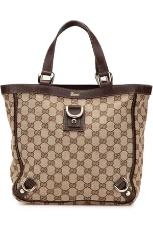 Gucci 2000-2015 GG Canvas Abbey D Ring tote bag