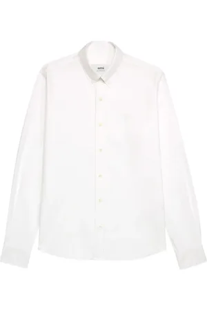 Ami Button-down cotton shirt