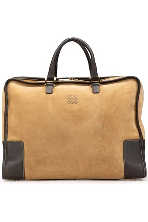 Loewe 2000-2024 Suede Amazona 40 handbag