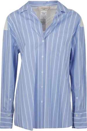 Max Mara Striped embroidered shirt