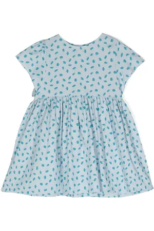 KNOT Crown-print short-sleeve dress