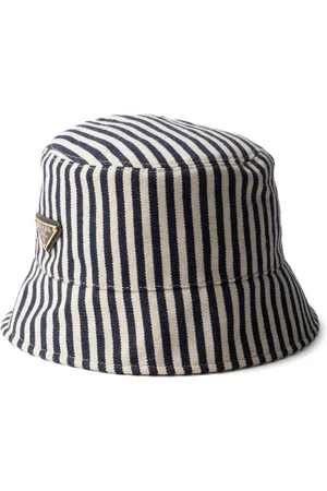 Prada Striped bucket hat