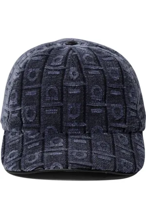 Salvatore Ferragamo Logo velvet cap