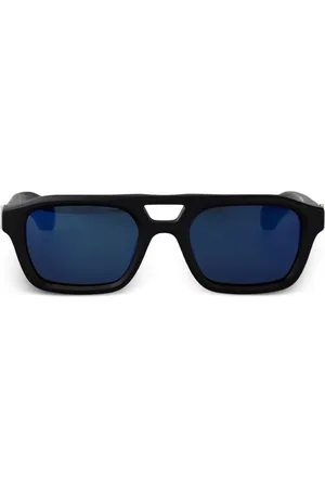 Alexander McQueen Block-frame sunglasses