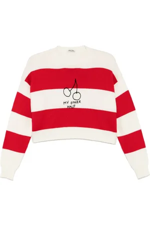 Miu Miu 2019 embroidered jumper