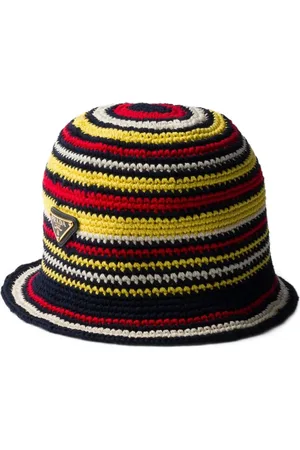 Prada Striped bucket hat