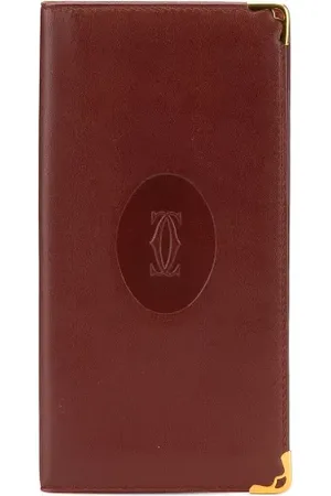 Cartier 2010-2024 Leather Must De Wallet long wallets