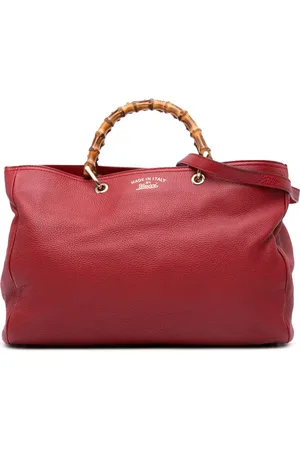 Gucci 2016-2024 Large Calfskin Bamboo Shopper Sachel satchel