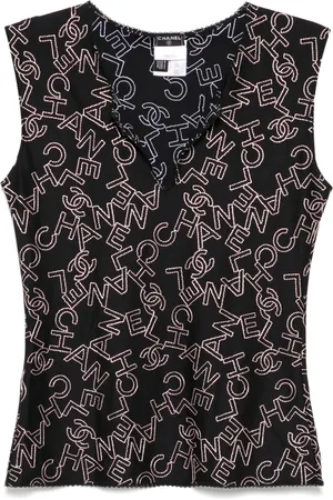 CHANEL 2005 sleeveless top
