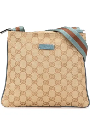 Gucci 2000-2015 GG Canvas Web crossbody bag