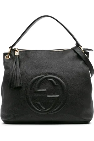 Gucci 2000-2015 Large Pebbled Calfskin Soho Convertible Hobo satchel