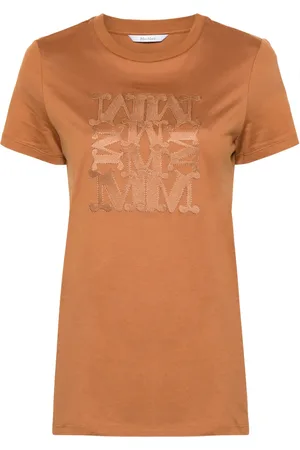 Max Mara Taverna logo-appliqué T-shirt