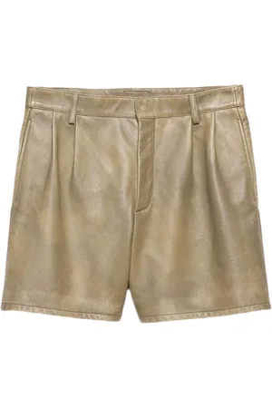 Prada Leather shorts