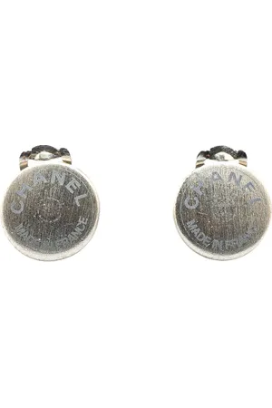 CHANEL 1999 CC Logo Clip On Earrings costume earrings