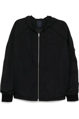 JUUN.J Puckered zip-up jacket