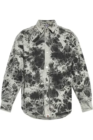 A Bathing Ape Tie-dye long-sleeve shirt