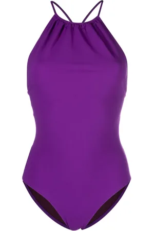 ULLA JOHNSON Plain tie-fastening swimsuit