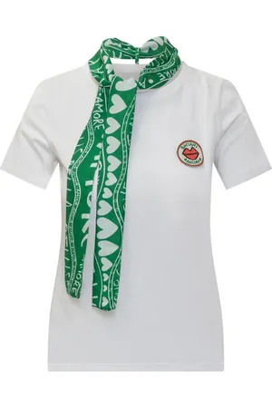 ALESSANDRO ENRIQUEZ Foulard-detail T-shirt