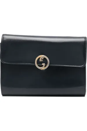 Gucci Interlocking G-logo clutch bag