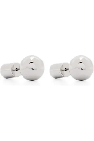 Jil Sander Metallic-finish earrings
