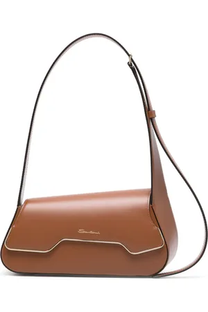 santoni The Pluto leather shoulder bag