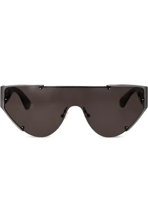Alexander McQueen AMQ the grip shield-frame sunglasses