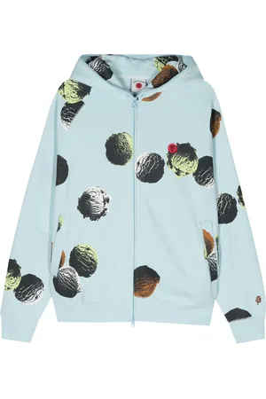 ICECREAM Logo-print jersey hoodie