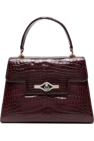 Gucci Crocodile-embossed tote bag