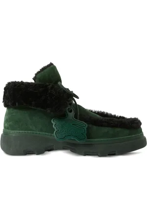 Burberry Creeper shearling boots