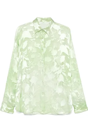 ERMANNO SCERVINO Floral-jacquard shirt