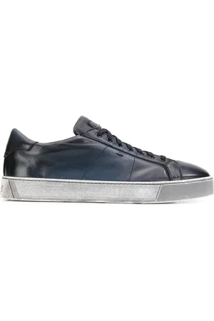 santoni Ombré-effect low-top sneakers