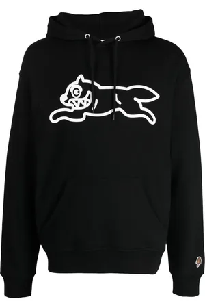 ICECREAM Running Dog rib-trimmed hoodie
