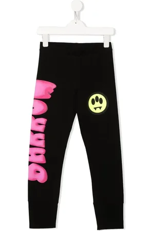 BARROW Logo-print detail leggings