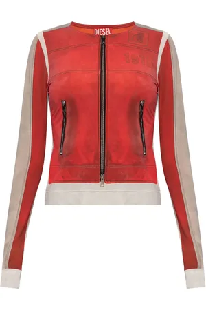 Diesel Faux jacket long-sleeve top