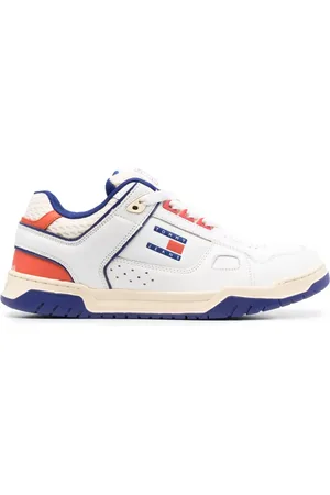 Tommy Hilfiger Logo-motif leather sneakers